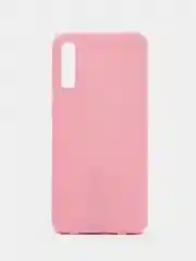 Розовый чехол Samsung Galaxy A50  / A50s / A30s / Самсунг Галакси А50 силиконовый цветной матовый