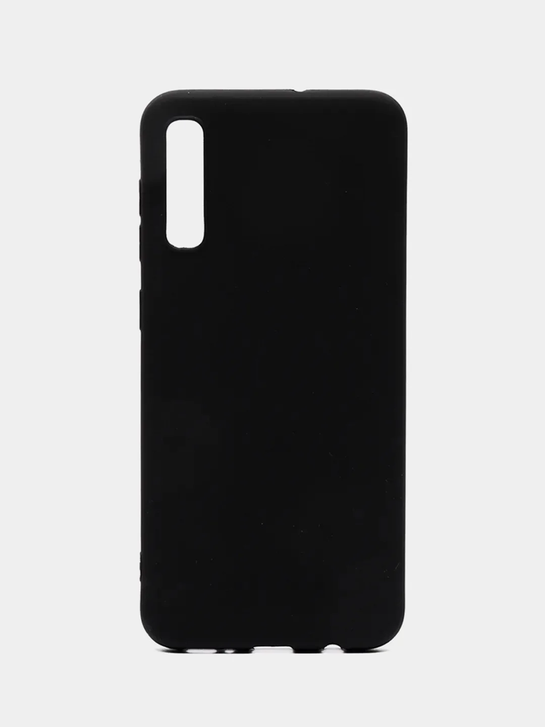 Черный чехол Samsung Galaxy A50 / A50s / A30s / Самсунг Галакси А50 силиконовый цветной матовый