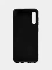 Черный чехол Samsung Galaxy A50  / A50s / A30s / Самсунг Галакси А50 силиконовый цветной матовый
