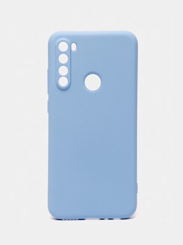 Чехол силиконовый для Xiaomi Redmi Note 8T ( Редми нот 8т)  с бархатной подкладкой