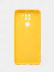 Желтый чехол Xiaomi Redmi Note 9 силиконовый