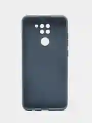 Темно-синий чехол Xiaomi Redmi Note 9 силиконовый