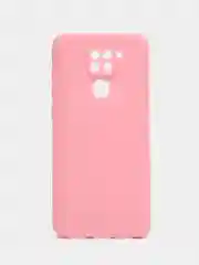 Розовый чехол Xiaomi Redmi Note 9 силиконовый