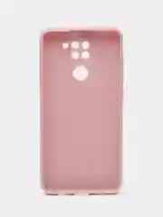 Бежевый чехол Xiaomi Redmi Note 9 силиконовый