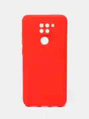Красный чехол Xiaomi Redmi Note 9 силиконовый