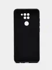 Черный чехол Xiaomi Redmi Note 9 силиконовый