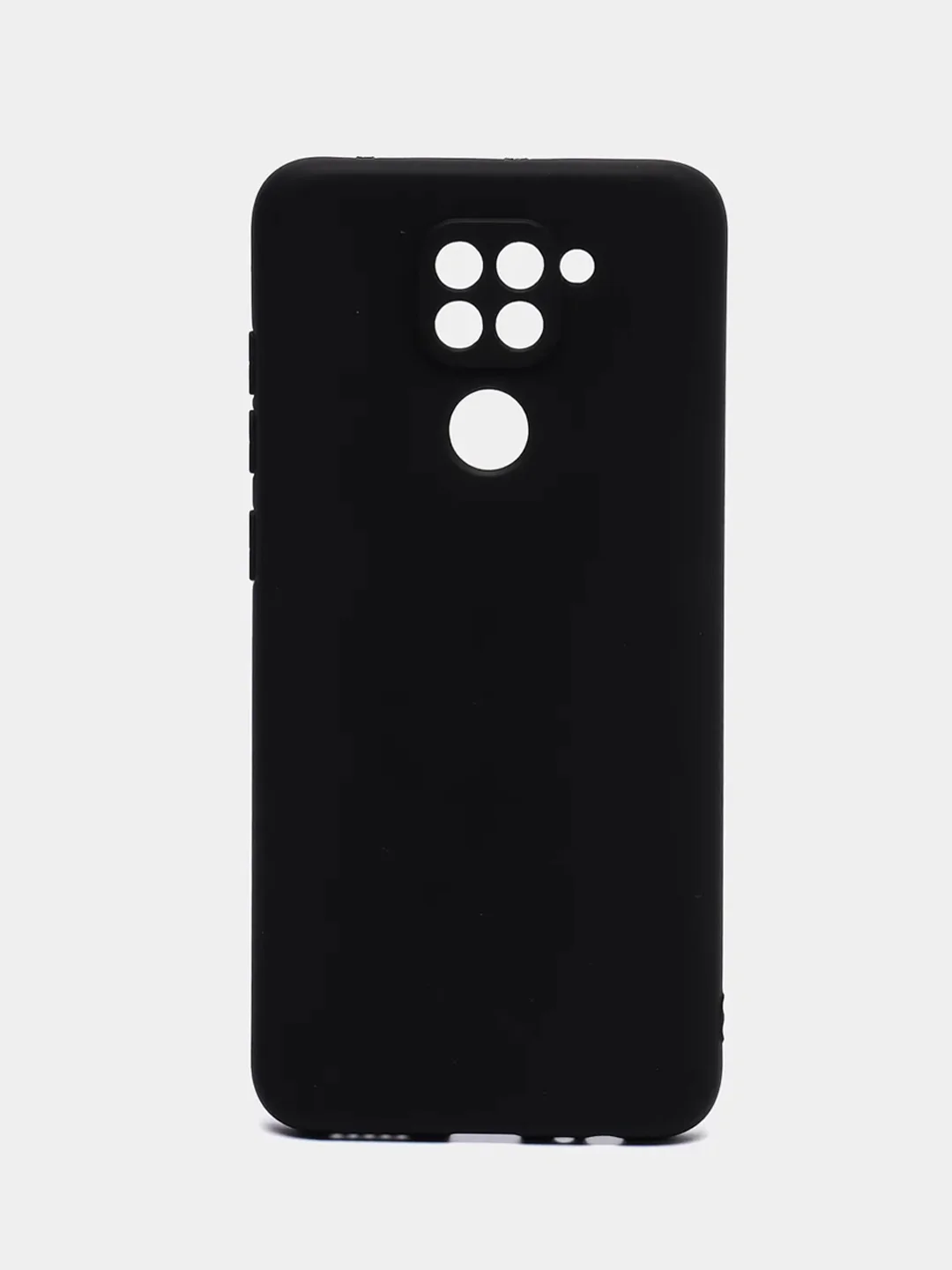 Черный чехол Xiaomi Redmi Note 9 силиконовый