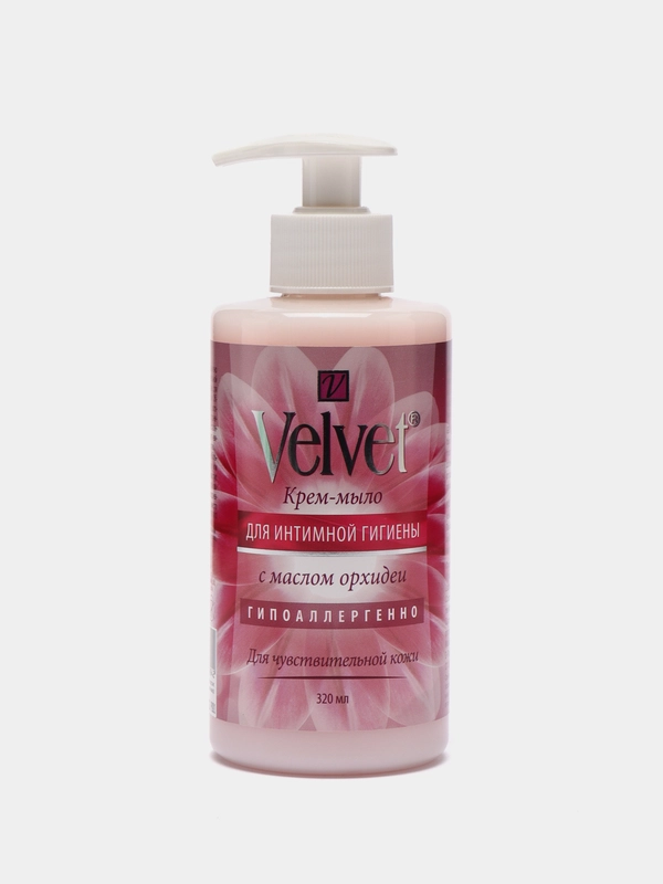 Крем-мыло для интимной гигиены с маслом орхидеи Velvet 320 мл