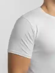 Белый мужская футболка