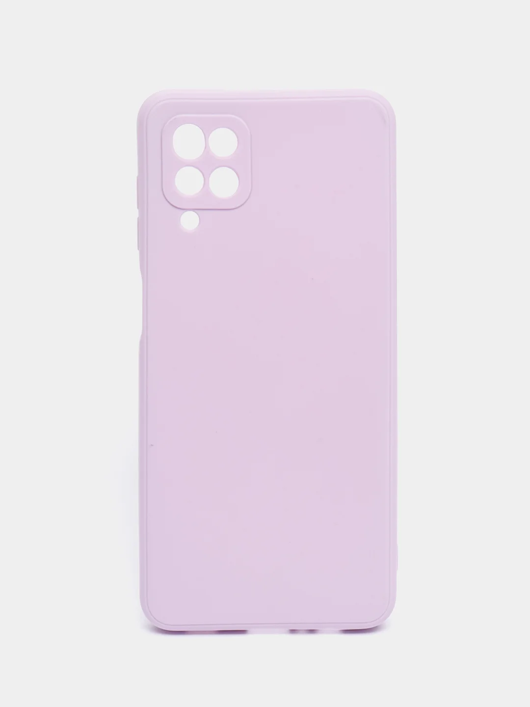 Лавандовый чехол силиконовый цветной для Samsung A12 51 А31 A22 A32 A50 A71 A40 A52 A72 A21s самсунг