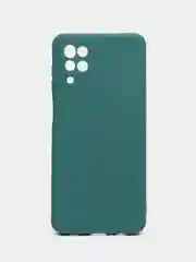 Лесной зеленый чехол силиконовый цветной для Samsung A12 51 А31 A22 A32 A50 A71 A40 A52 A72 A21s самсунг