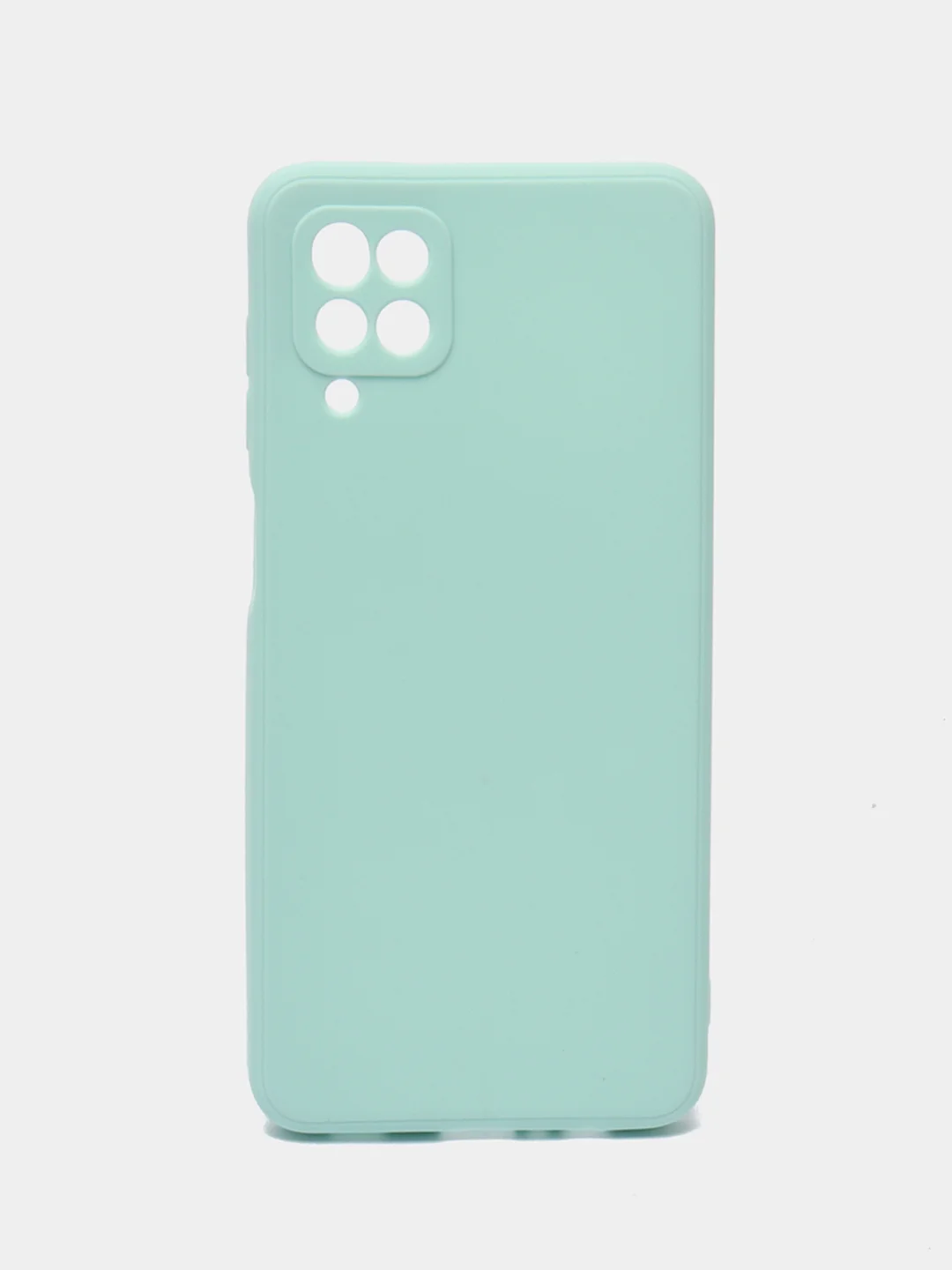 Салатовый чехол силиконовый цветной для Samsung A12 51 А31 A22 A32 A50 A71 A40 A52 A72 A21s самсунг