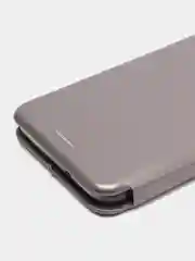 Серый чехол книжка Honor 9X Lite