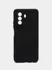 Черный чехол Huawei NOVA Y71 / Nova Y70, с бархатом внутри и защитой камеры