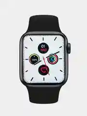 Черный умные часы Smart DT No.1 Series 7, 45 мм, с голосовым помощником