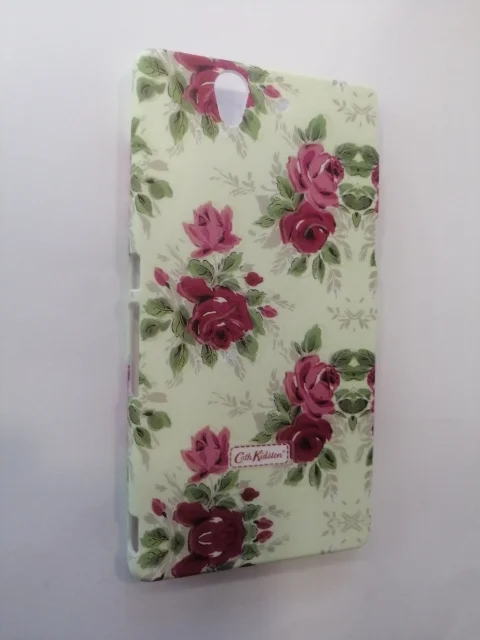 Пластиковый фосфорный матовый  чехол Sony Z (C6603)