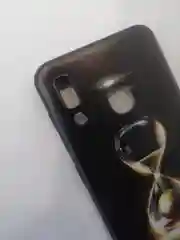 Силиконовый глянцевый с рисунком чехол Samsung А20 (A205F)/A30 (305F)