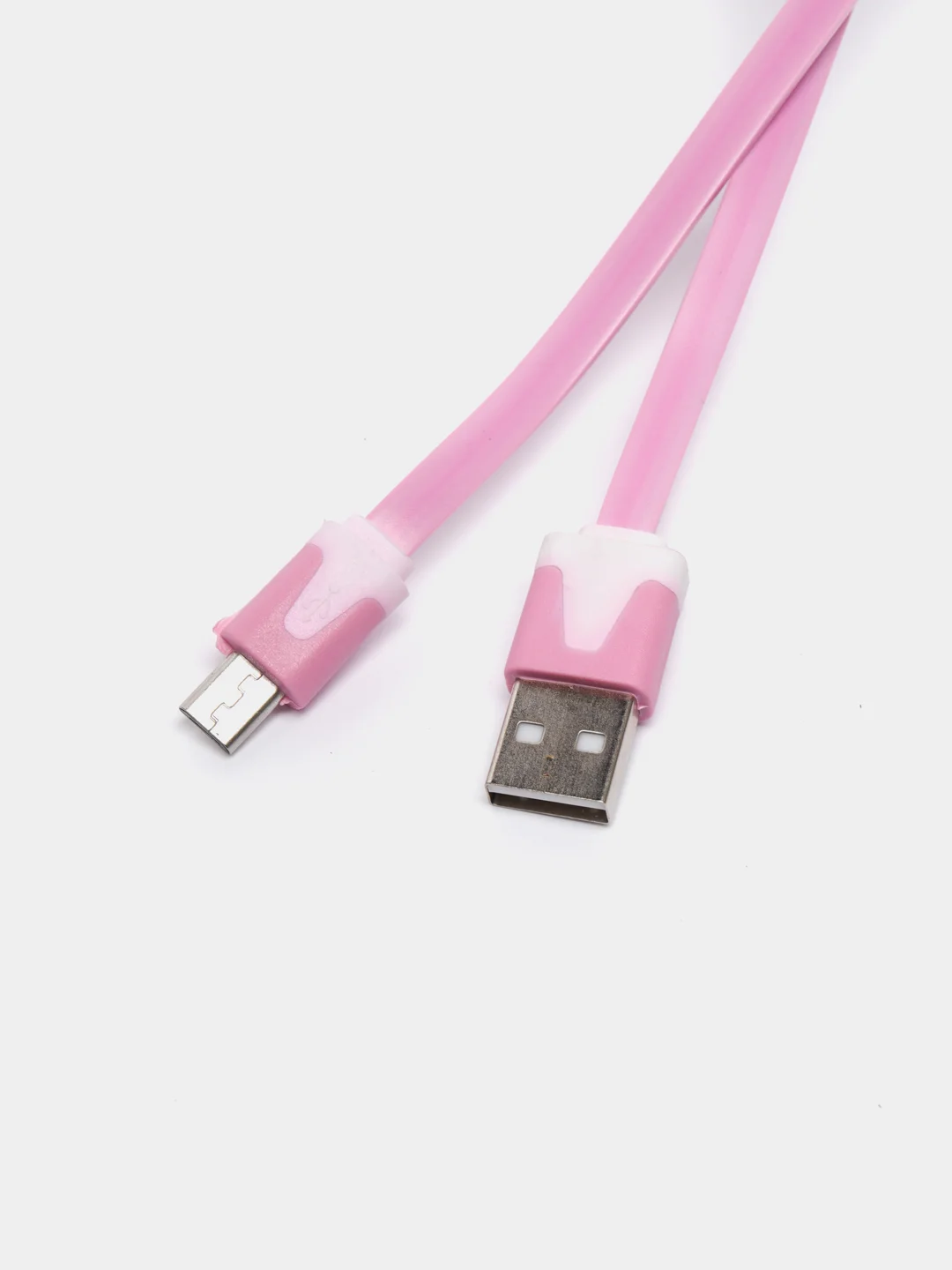 Розовый кабель USB - Micro USB, 2, 4, 8 штук