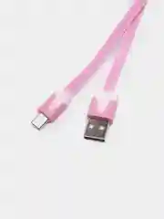 Розовый кабель USB - Micro USB, 2, 4, 8 штук