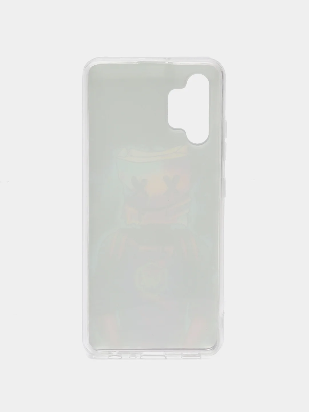 Пурпурный чехол Samsung Galaxy A32 4G чехол силиконовый с рисунком (Самсунг Галакси А32)