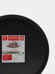 Форма для пиццы Доляна "Жаклин", 32 см, антипригарное покрытие, чёрный