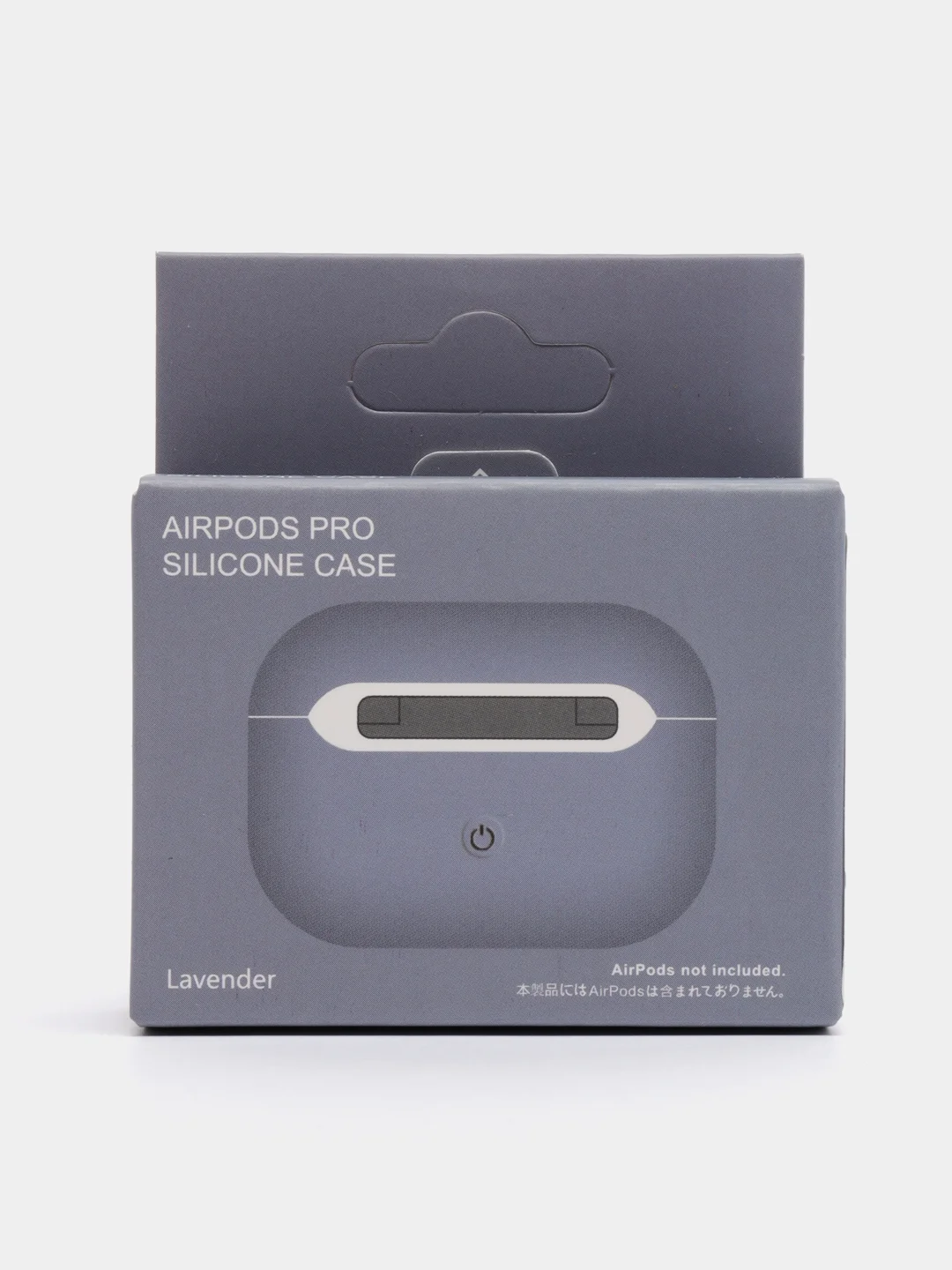 Лавандовый силиконовый чехол для наушников AirPods Pro