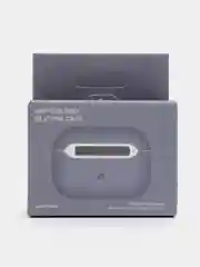 Лавандовый силиконовый чехол для наушников AirPods Pro