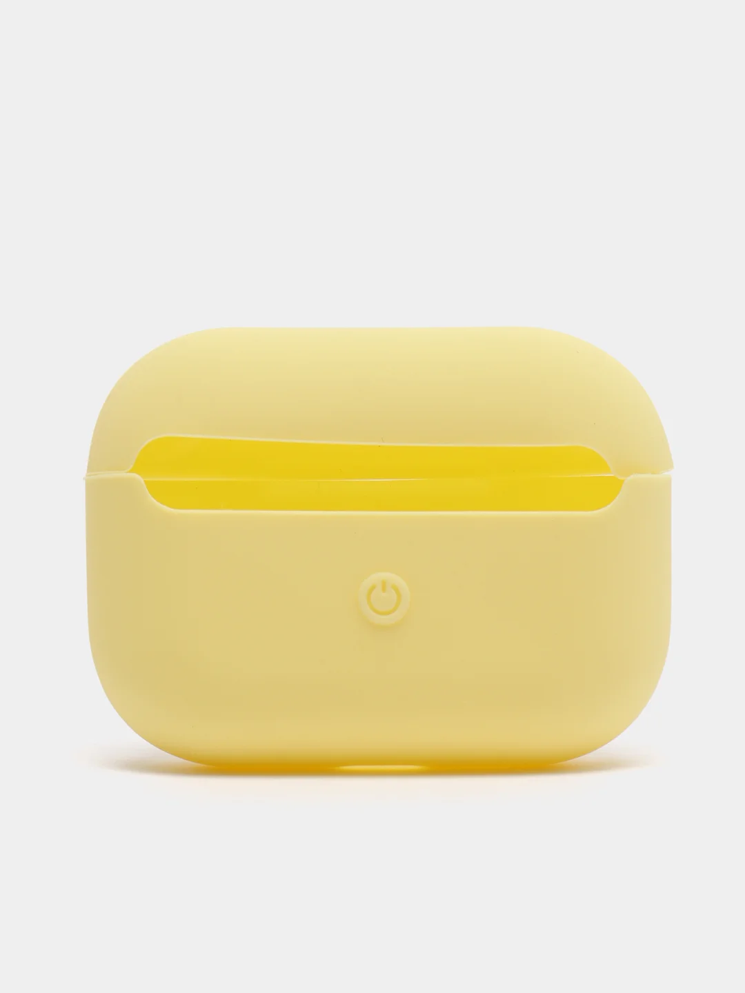 Белый силиконовый чехол для наушников AirPods Pro