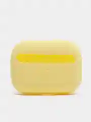Белый силиконовый чехол для наушников AirPods Pro