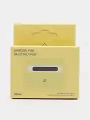 Белый силиконовый чехол для наушников AirPods Pro