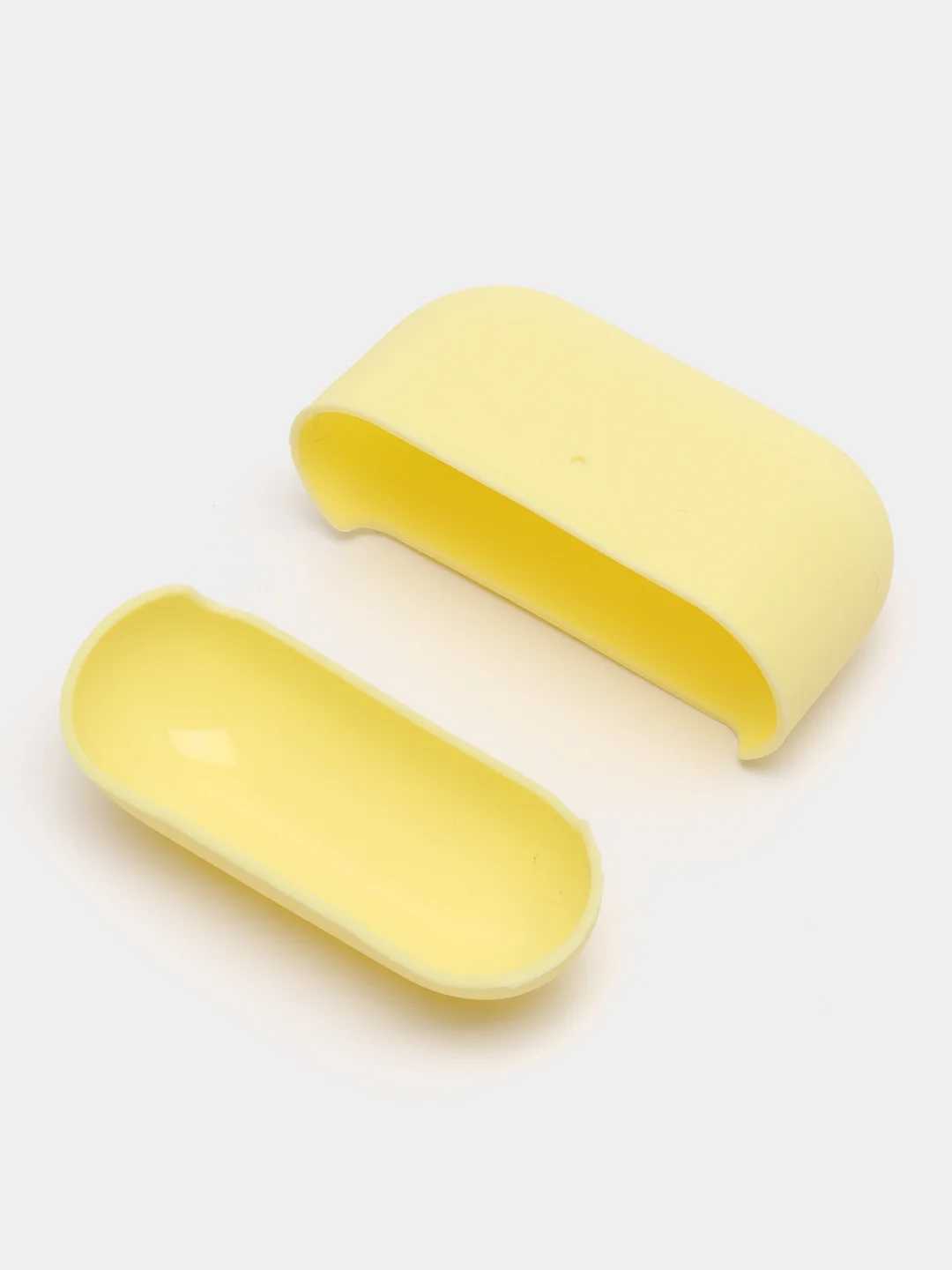 Белый силиконовый чехол для наушников AirPods Pro