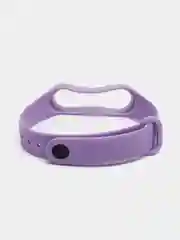 Фиолетовый силиконовый ремешок для фитнес-браслетов Xiaomi Mi Band 3/4