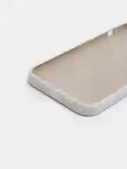 Белый чехол силиконовый для iPhone