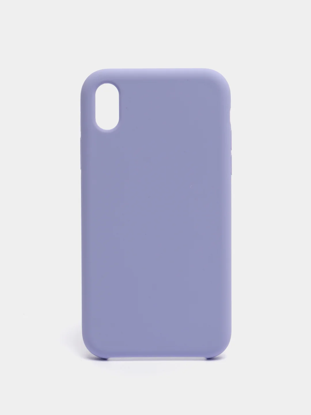 Лавандовый чехол силиконовый для iPhone