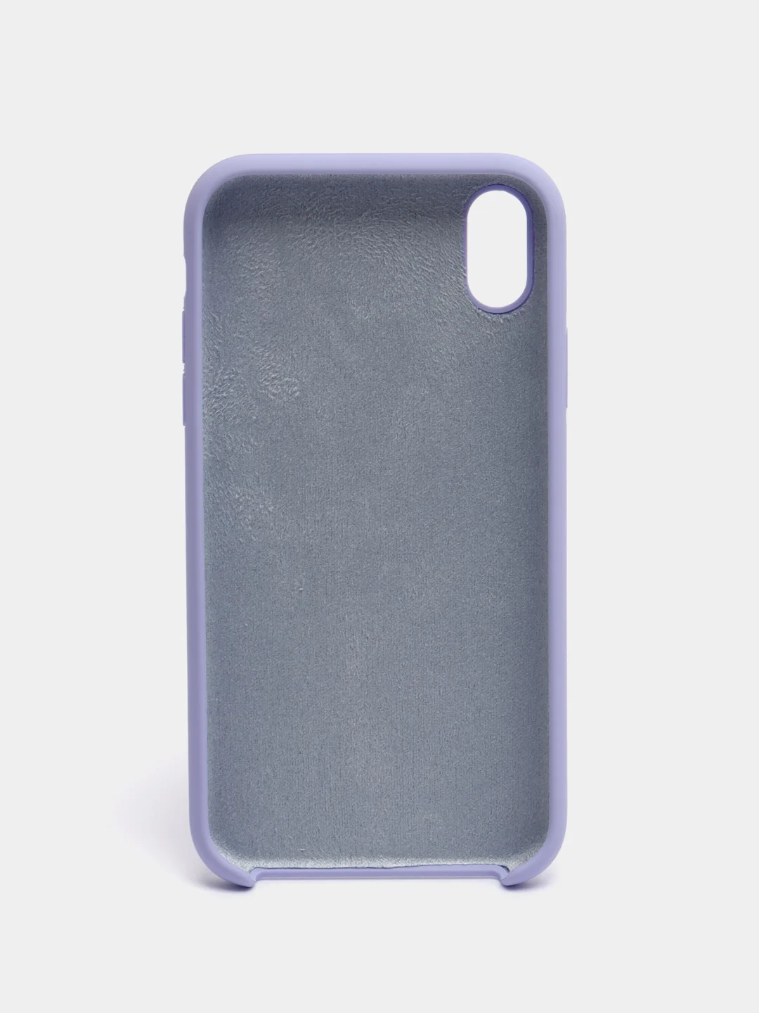 Лавандовый чехол силиконовый для iPhone
