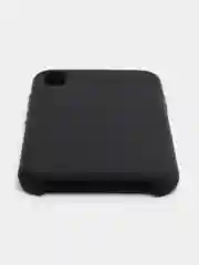Черный чехол силиконовый для iPhone