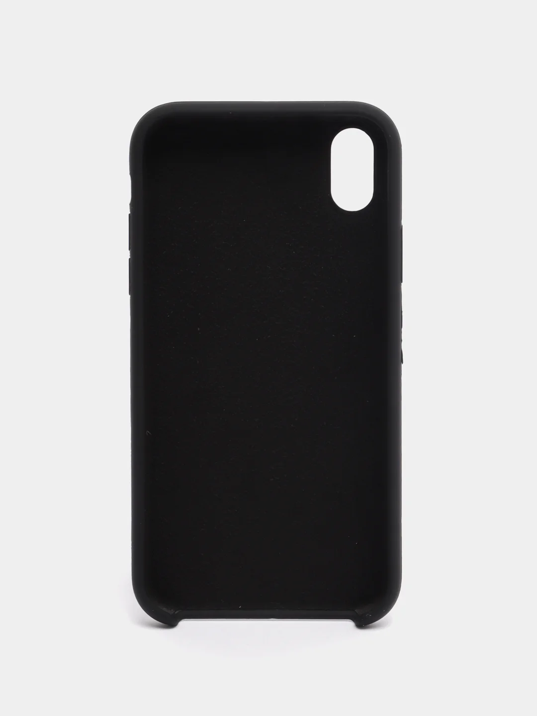 Черный чехол силиконовый для iPhone