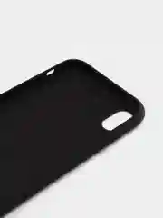 Черный чехол силиконовый для iPhone