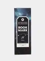Черный набор закладок для книг