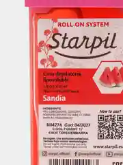 Розовый воск для депиляции в картридже Starpil, 110 гр