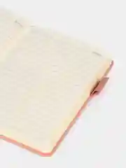 Розовый записная книжка, блокнот, ежедневник в линейку