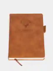 Коричневый записная книжка, блокнот, ежедневник в линейку