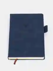 Синий записная книжка, блокнот, ежедневник в линейку