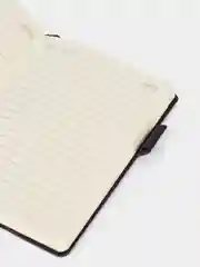 Черный записная книжка, блокнот, ежедневник в линейку