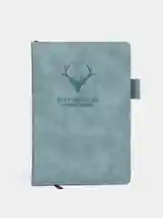 Бирюзовый записная книжка, блокнот, ежедневник в линейку