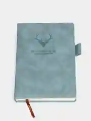 Бирюзовый записная книжка, блокнот, ежедневник в линейку