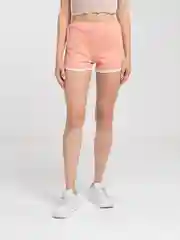 Кораллово-розовый шорты женские, спортивные