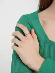 Кольца женские, набор 4 штуки