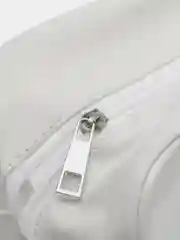 Белый сумка косметичка с ручками, размер L, XL
