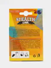 Леска рыболовная Stealth line 3D, флюорокарбоновая,  монофильная, прозрачная, 100 м